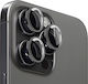 Mobile Origin Camera Protection Tempered Glass Black for the Apple iPhone 15 Pro, 15 Pro Max