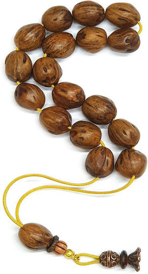 Roloi Komboloi Nutmeg Worry Beads Brown 27cm