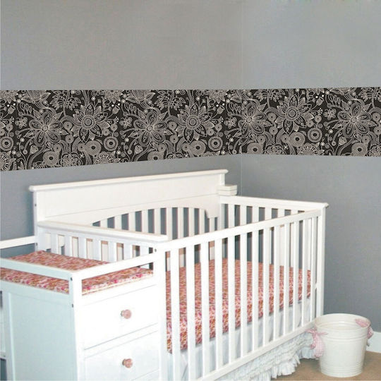 Retro Adhesive Border 2 145cm X 25cm