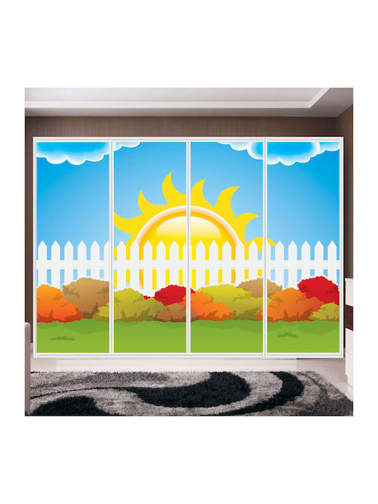 Wardrobe Sticker Summer 370cm