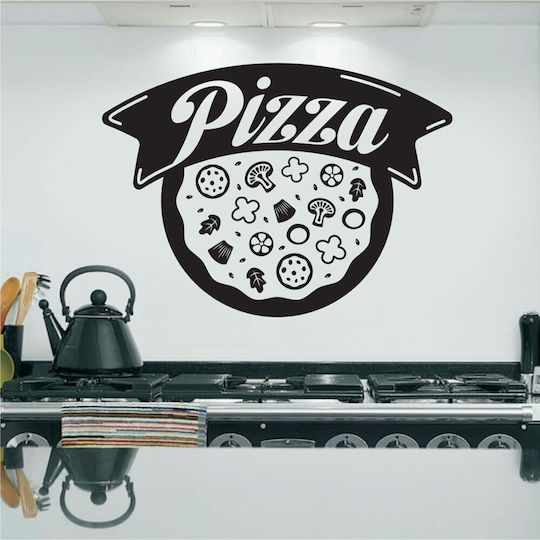 Wandsticker Pizza 50cm x 38cm