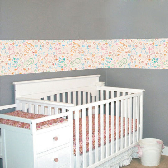Kids Adhesive Border 145cm X 25cm