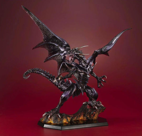 Megahouse Yu-Gi-Oh Red-Eyes Black Dragon Holographic Edition Collectible Figure 32cm