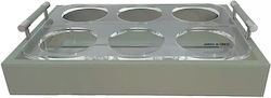 Поставка за чаши Marine Business Tray Glasses Beige Поставка за чаши Marine Business Tray Glasses Beige