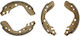 Ferodo Brake Shoe Set Honda Jazz Ii 1.2 1.3 1.4 03.02-10.08 Inner Diameter 180mm Width 32mm Rear E1 90r 011147/041