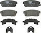 Set Plăcuțe De Frână Spate Cu Disc Trw Automotive Mazda RX-8 Nissan Maxima Suzuki Ignis 43mm 105.5mm 15.1mm Senzor De Uz Inclus