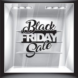Black Friday Sale Discount Sticker 6 120cm X 120cm