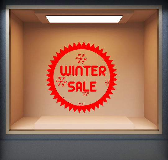 Winter Sales Sticker Winter Sales 12 80cm X 80cm
