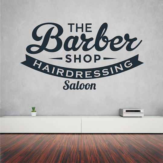 Barbershop Wandsticker 70cm x 35cm