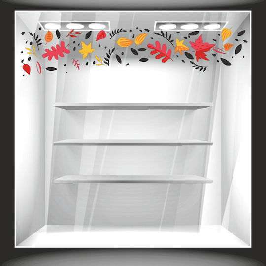 Herbstverkauf Fensteraufkleber 70 cm X 15 cm