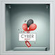 Sticker Reducere Cyber Monday 7 50cm X 32cm
