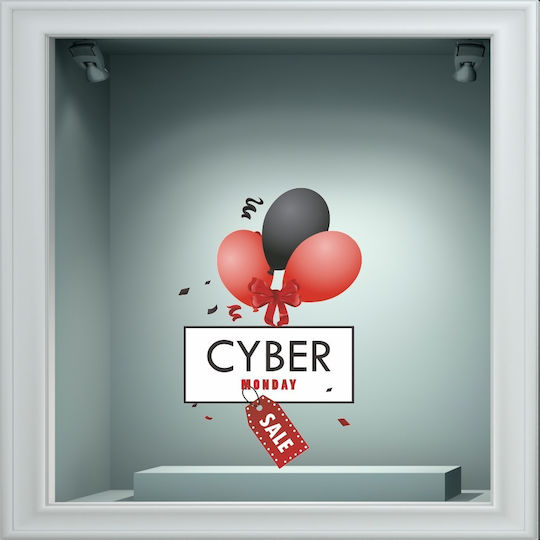 Sticker Reducere Cyber Monday 7 50cm X 32cm