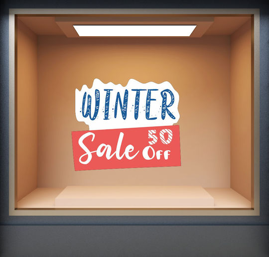 Winter Sales Sticker Winter Sales 13 80cm X 67cm