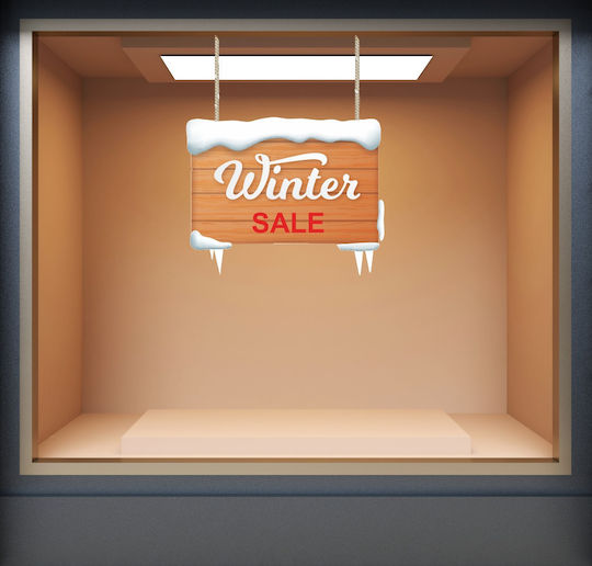 Winter Sale Sticker Winter Sales 17 59cm X 70cm