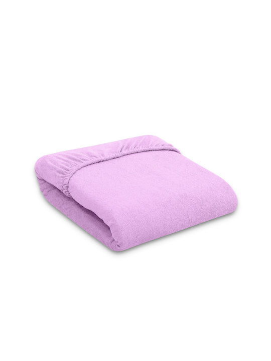 Bobono Baby Sheet Crib Cotton Fitted Purple 60x...