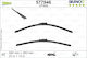 Lamele Ștergătoare Auto Valeo Silencio Set Frontal 580mm/350mm 2 buc Jointless Nissan Juke 06.10
