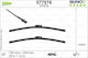 Valeo Silencio Front Car Wiper Blade Without Joint Spoiler 700/300mm 2 Pieces Renault Clio V 06.19