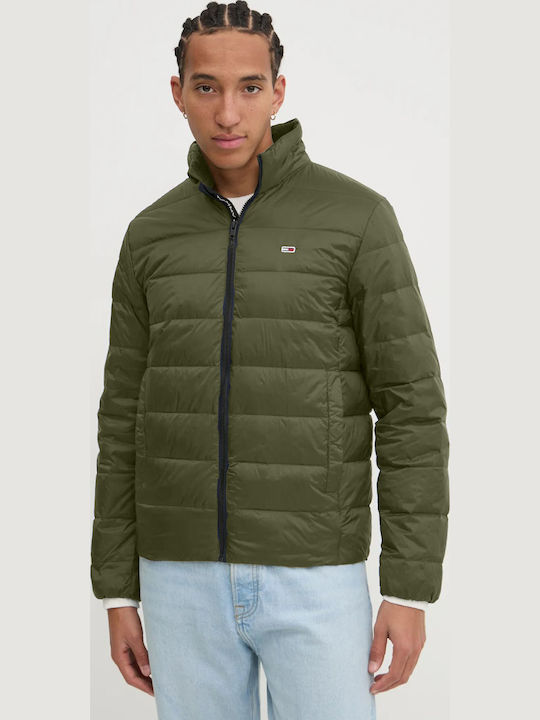 Tommy Hilfiger Χειμωνιάτικο Μπουφάν Puffer Πράσινο