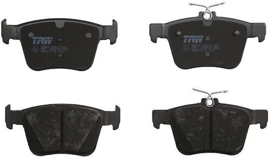 Trw Rear Disc Brake Pads Set Audi A3 Q2 Tt Seat Leon Skoda Karoq Vw Golf Touran Thickness 16.2mm Width 123mm Height 56.2mm