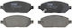 Set Plăcuțe De Frână Și Discuri De Frână Auto Partea Din Față Trw Opel Karl 1.0/1.0lpg 01.15-03.19 Înălțime 46.8mm Lățime 128.9mm Grosime 18.0mm Senzor Uzură Da