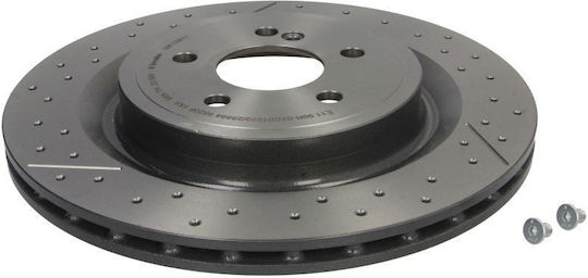Brembo Brake Disc Rear Right Left Strongly Carbonated Bolts 330mm 5 Holes Mercedes A Cla Gla Slc Slk 2.0 3.0 5.5 01.12