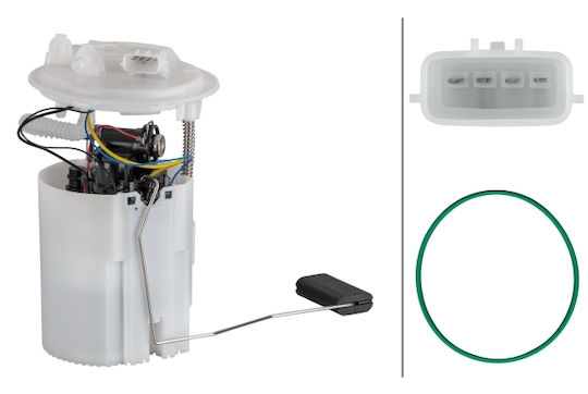 Hella Electric Fuel Supply Module Renault Fluence Grand Scenic III Megane III Scenic III 8TF358106871 11.08 4 Connections