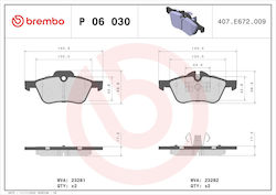 Комплект дискови накладки Brembo Mini R50 R53 R52 1.4d 1.6 Предни 140мм Ширина 59мм Височина 18мм Дебелина Сензор за износване Да Комплект дискови накладки Brembo Mini R50 R53 R52 1.4d 1.6 Предни 140мм Ширина 59мм Височина 18мм Дебелина Сензор за износване Да