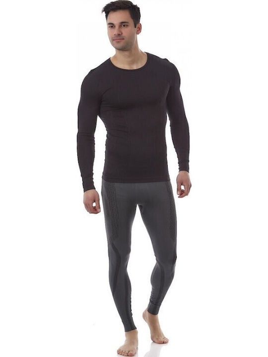 Admiral Herren Thermo Langarmshirt Schwarz