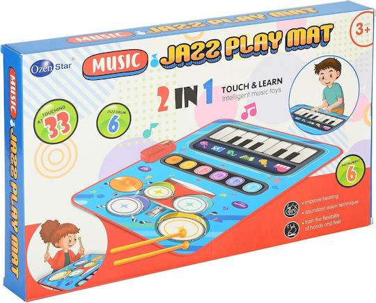Martin Toys Μουσικό Παιχνίδι Πιάνο-drums Πατώματος 2 Σε 1 για 3+ Ετών