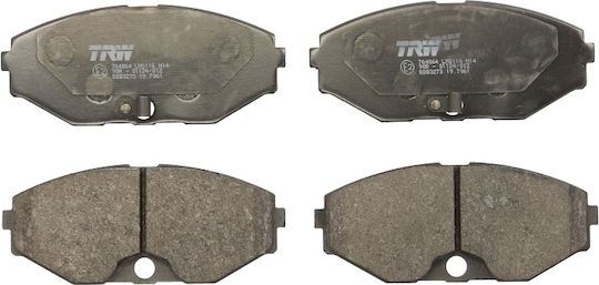 Set Plăcuțe De Frână Partea Din Față Trw Automotive 59.5mm X 139.3mm X 14.8mm Infiniti J30 Q45 Nissan Maxima 2.0-4.5 01.89-11.03
