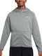 Αθλητική Παιδική Ζακέτα Φούτερ Smoke Grey / White Therma-fit