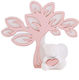 Handgefertigter Taufgeschenk-Magnet Baum Bär Rosa 7cm x 8cm Ls55468 Georgiou Sg-ls55468