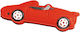 Vision4kids Διακοσμητικά Σιλικόνης Γυαλιών Παιδιά Red Car