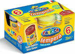 Carioca Tempera Farben 25ml 6Stück