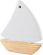 Dekoratives Keramikboot 7,5x8,5x1cm K844 Nv-1200844