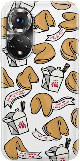 Fortune Cookie Huawei Honor 50 Klar TPU Transparentes Silikon