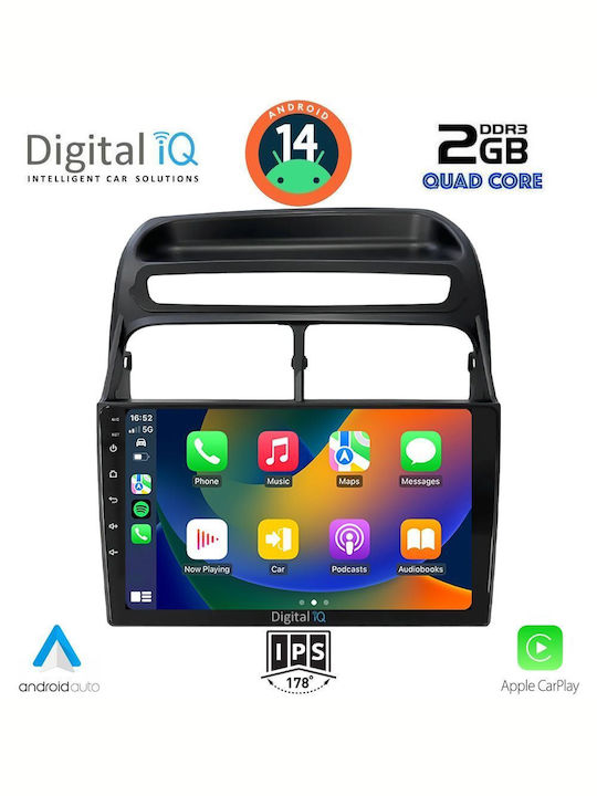 Digital IQ Sistem Audio Auto pentru Fiat Linia 2007-2011 (Bluetooth/USB/WiFi/GPS/Apple-Carplay/Android-Auto) cu Ecran Tactil 9"