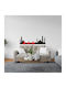 Wall Sticker Caravan 70cm X 26cm