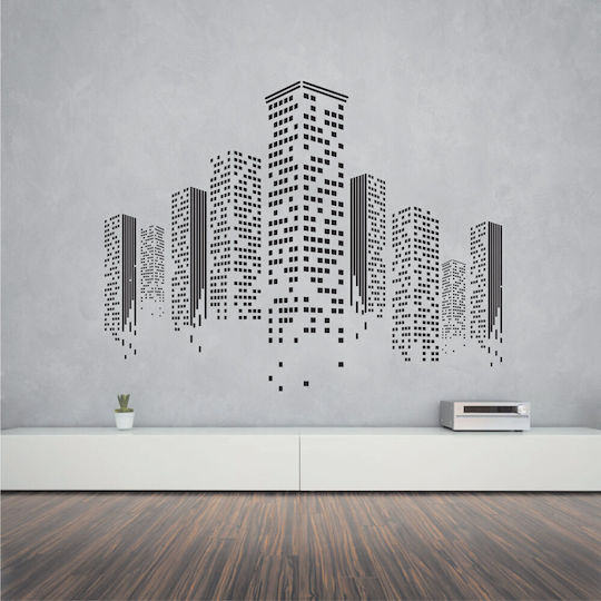 Wandaufkleber Skyline 01 120cm x 95cm