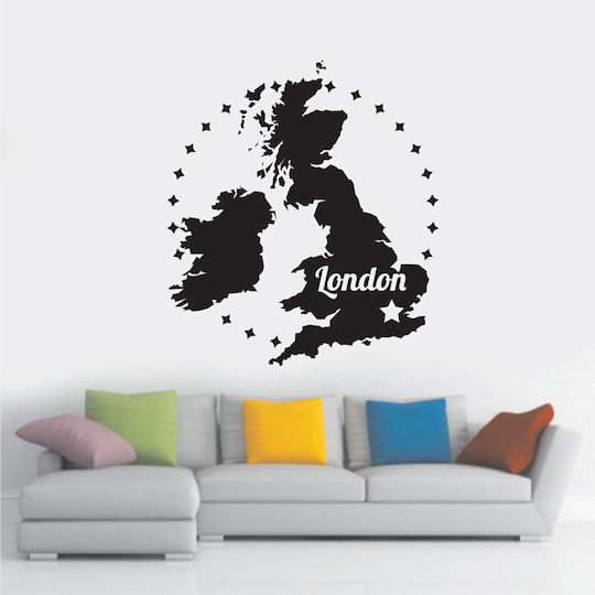Wandsticker Großbritannien 60cm x 65cm