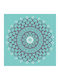 Vintage Tile Sticker 46 Set of 5 Pieces 60cm X 60cm