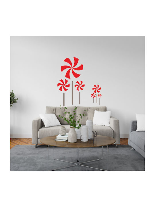 Αυτοκόλλητο Τοίχου Ανεμολούλουδα 100cm X 100cm