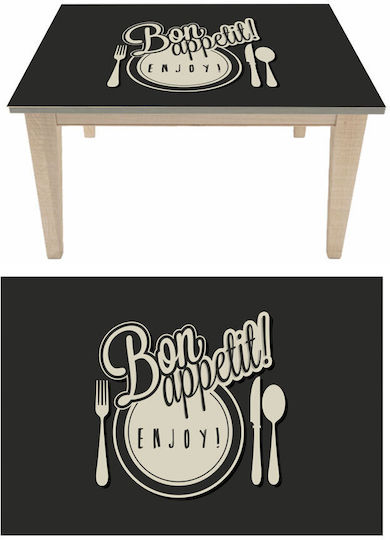 Bon Appetit Tischaufkleber 3 60cm x 40cm