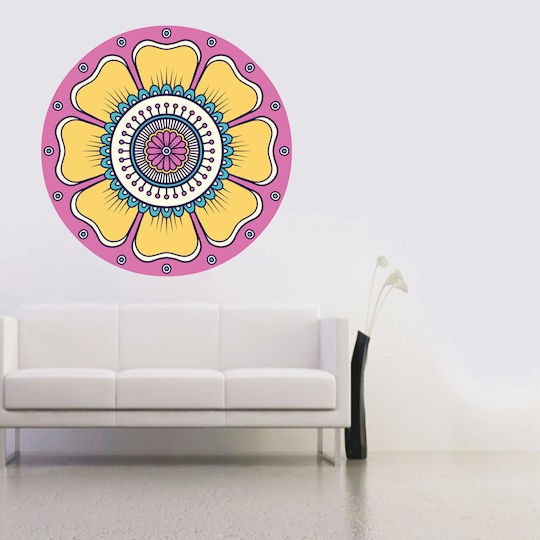 Αυτοκόλλητο Τοίχου Mandala Flower 50cm X 50cm