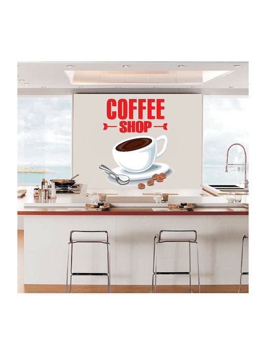 Wall Sticker Coffee Shop 75cm X 85cm