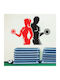 Fitness Wall Sticker 2 120cm X 90cm