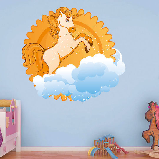 Αυτοκόλλητο Τοίχου Μονόκερος 60cm X 60cm