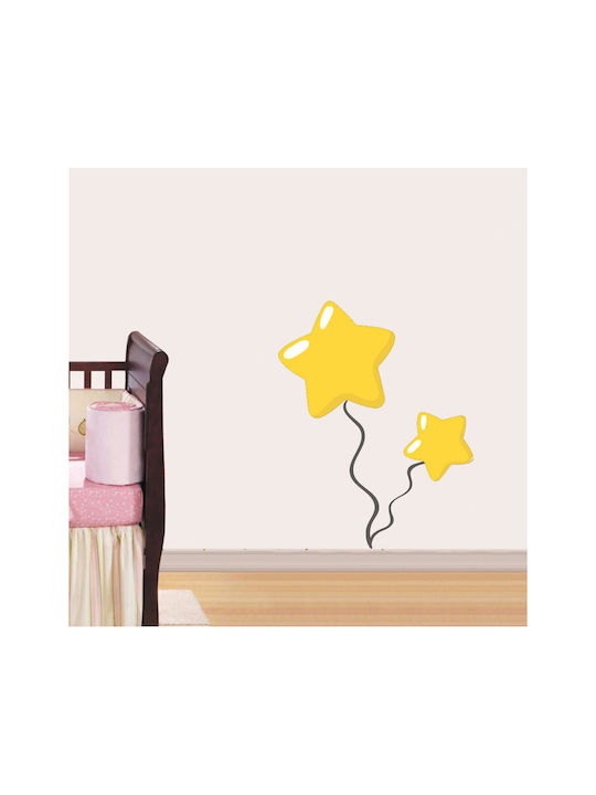 Kids Wall Sticker Balloons Stars 50cm X 70cm