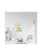 Wandsticker Bär 3 95cm x 95cm