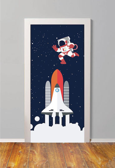 Astronauten Türsticker 85cm